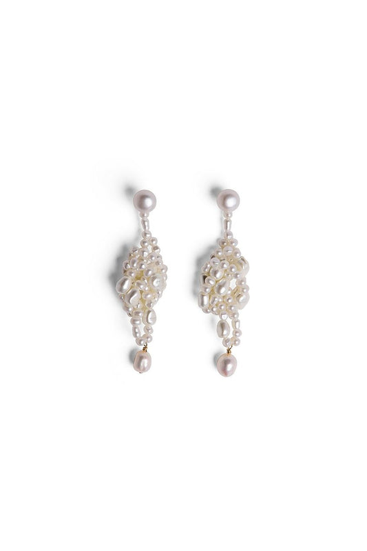 Pearl Knot Earrings