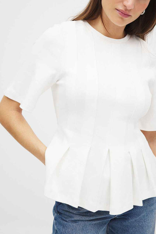 Na-kd Pleated Tee