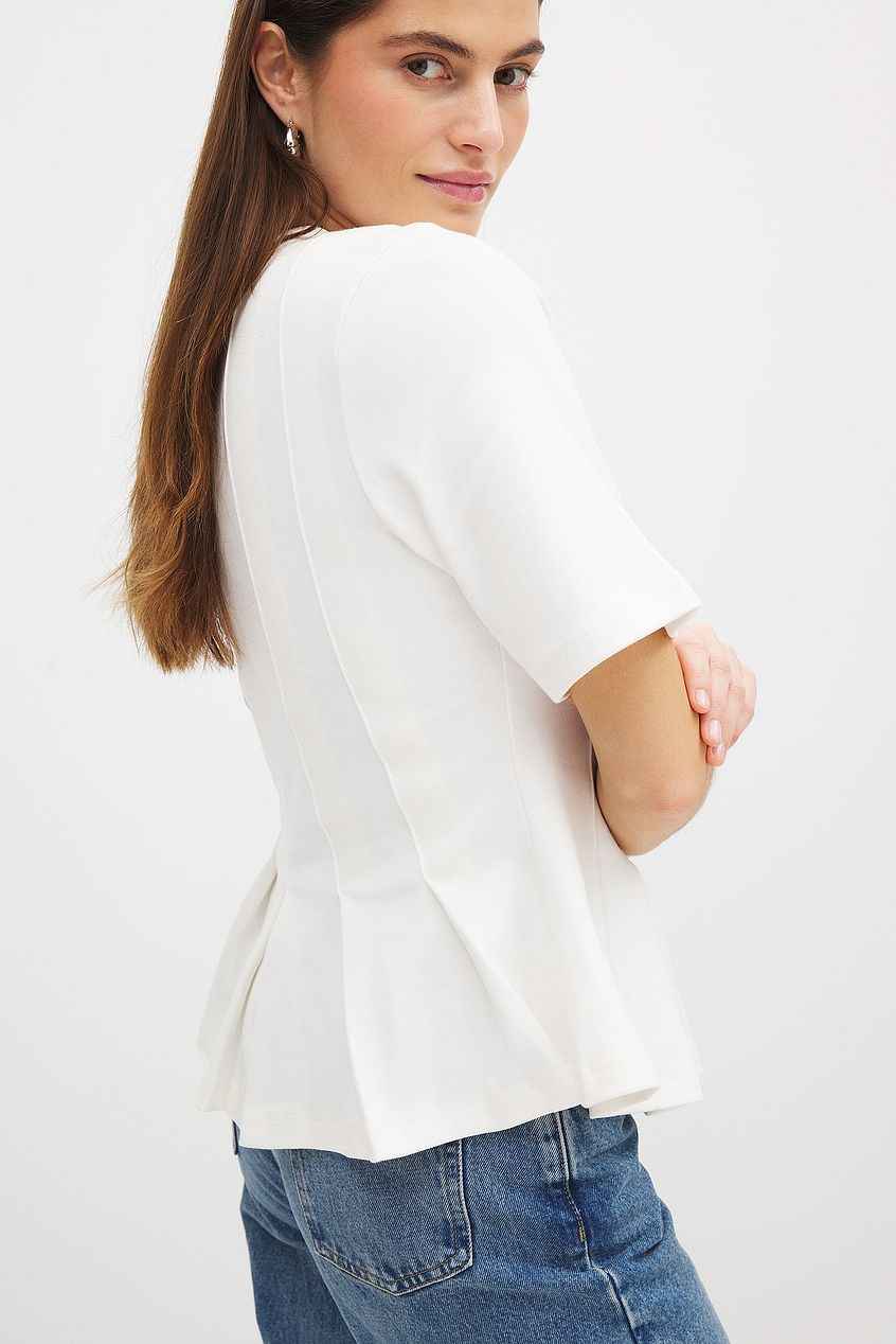 Na-kd Pleated Tee