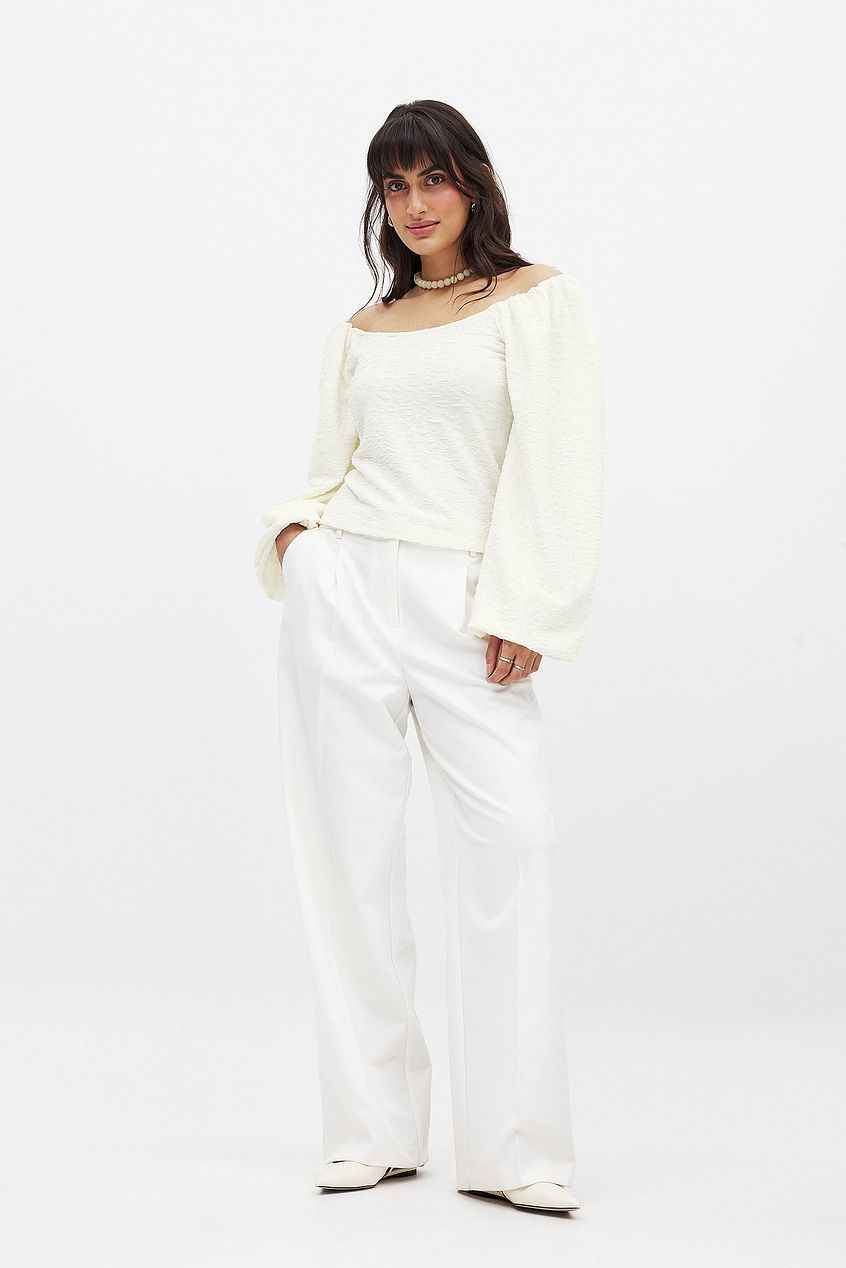 Na-kd - Puff Sleeve Top