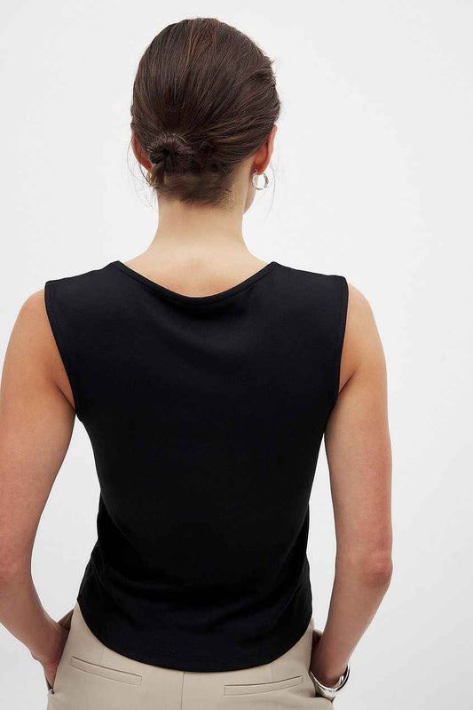 Na-kd Punto Sleeveless Top