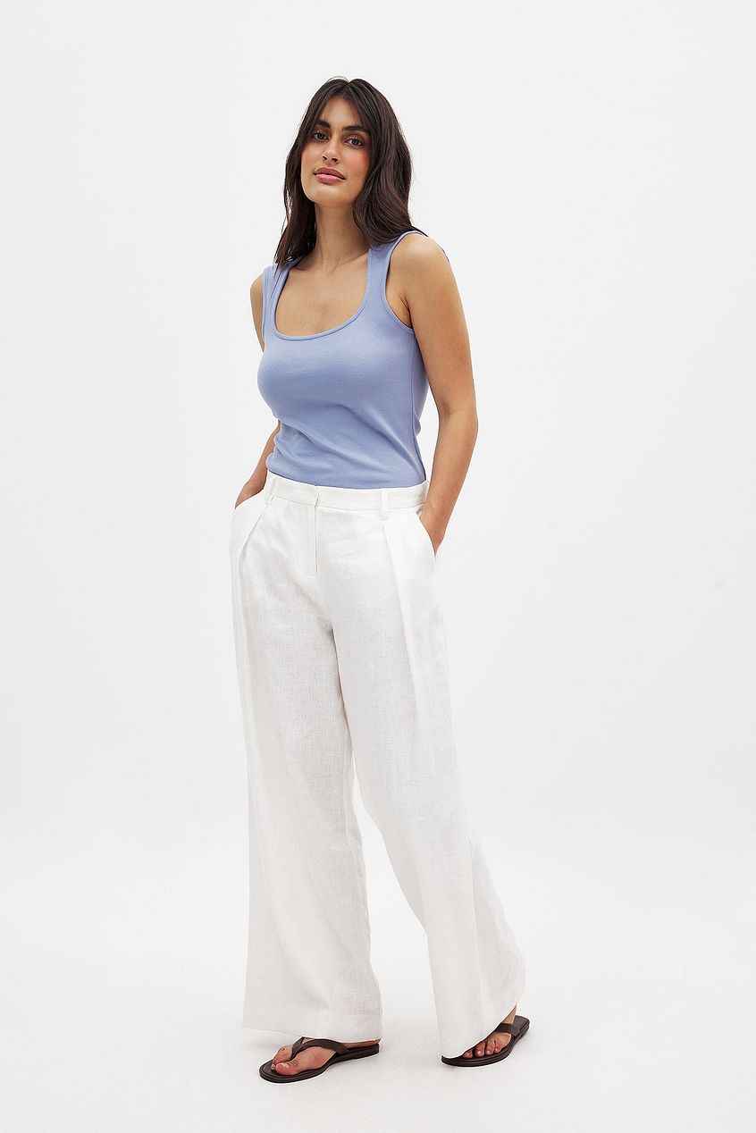 Na-kd Punto Sleeveless Top