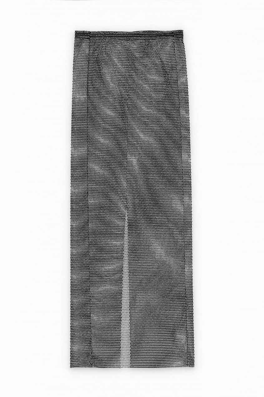 Na-kd Rhinestone Slip Maxi Skirt