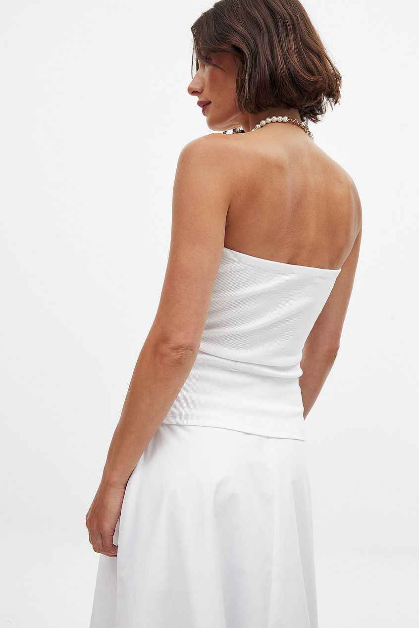 Na-kd Ribbed Tube Top