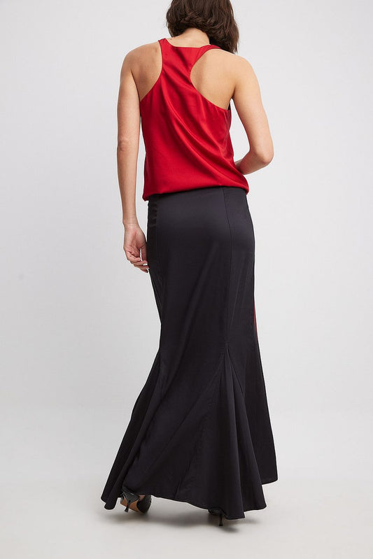 Na-kd Rose Print Skirt