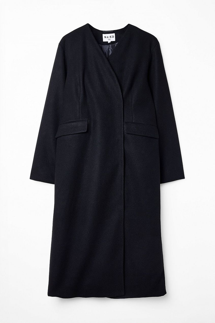Rounded Sleeve Coat