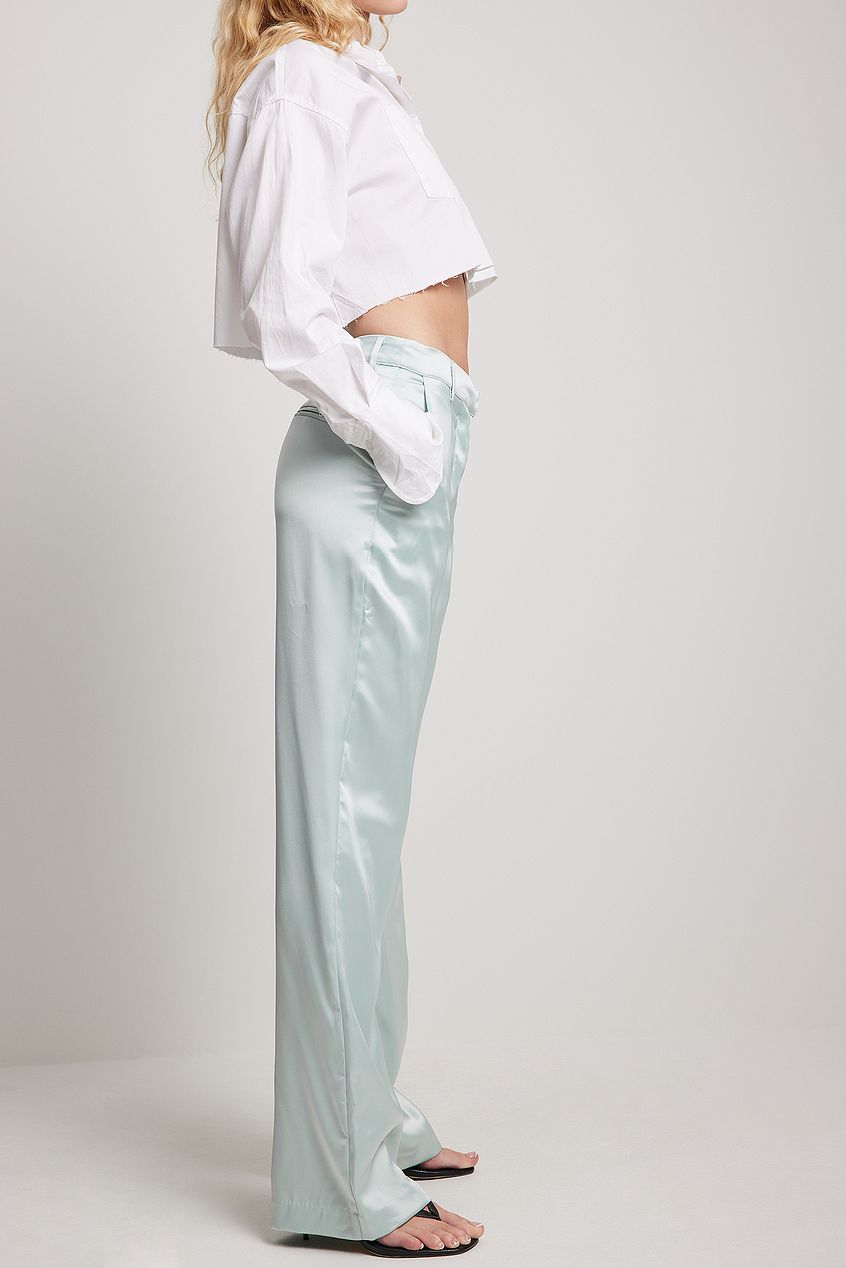 Satin Suit Pants