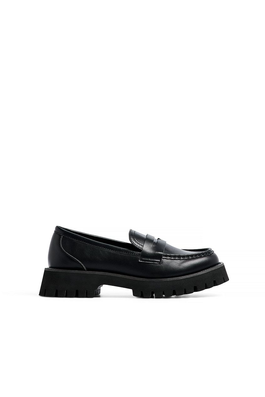 Seam Detail Loafers