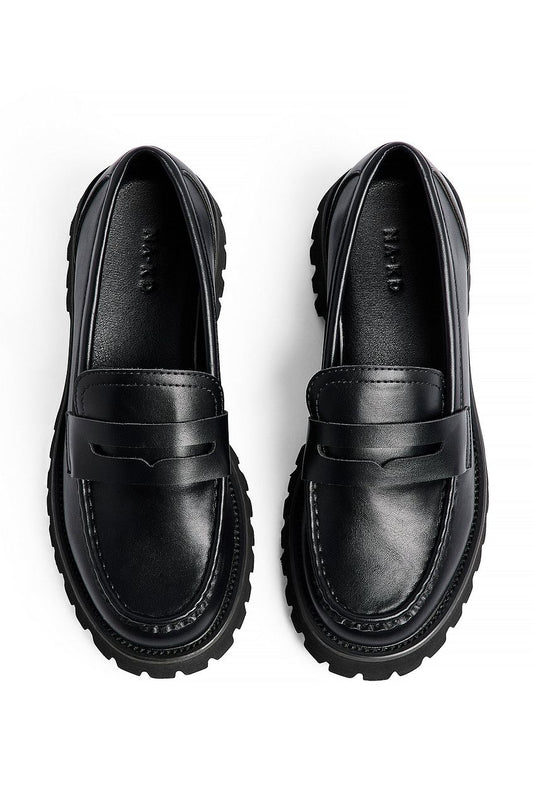Seam Detail Loafers