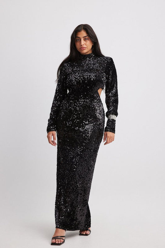 Sequin Maxi Dress