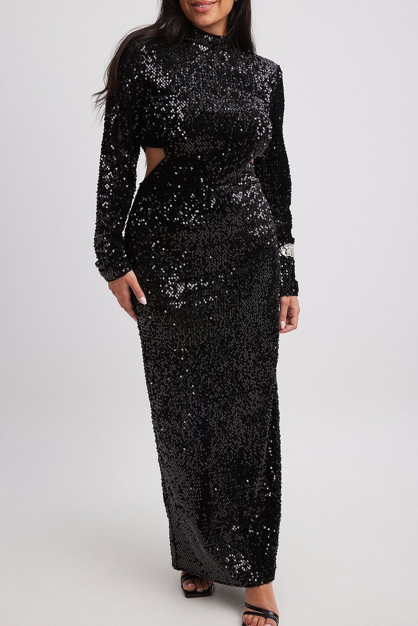 Sequin Maxi Dress