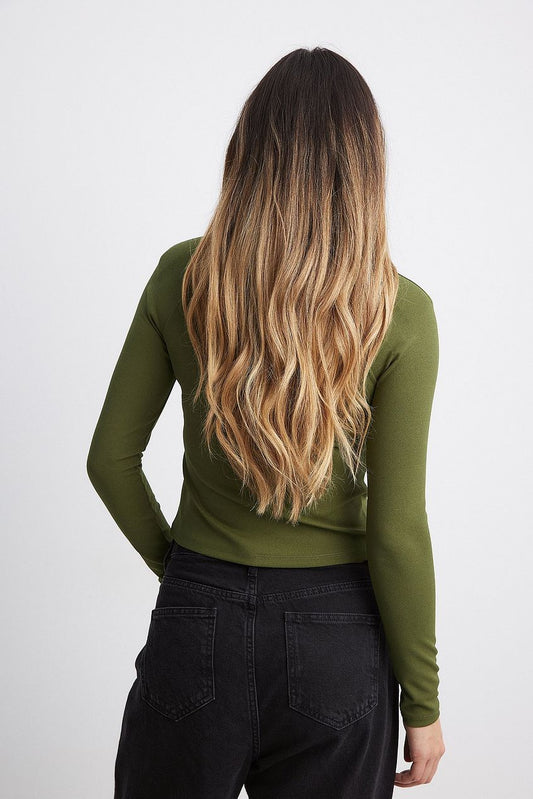 Sharp Shoulder Top