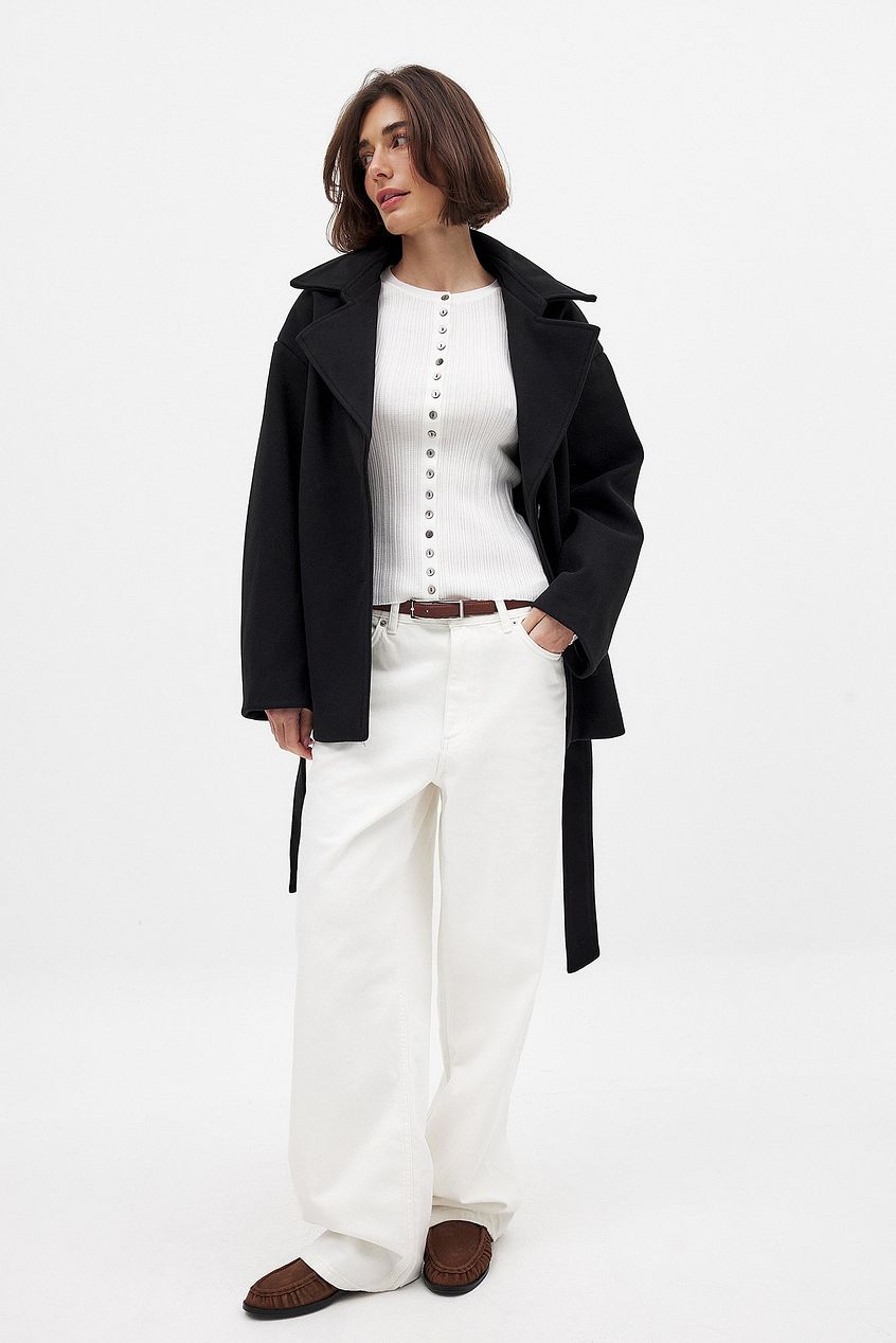 Short Belted Coat