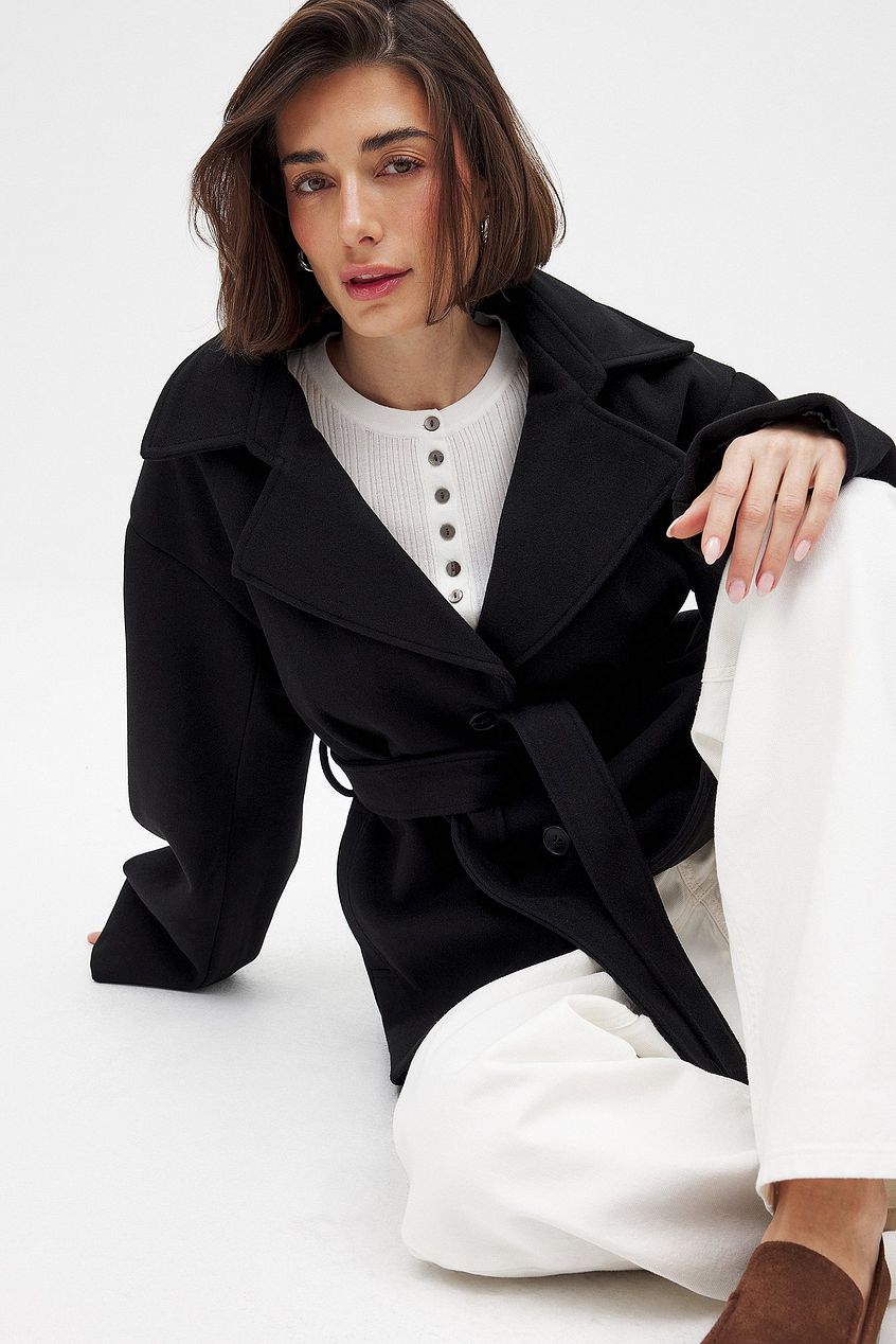 Short Belted Coat