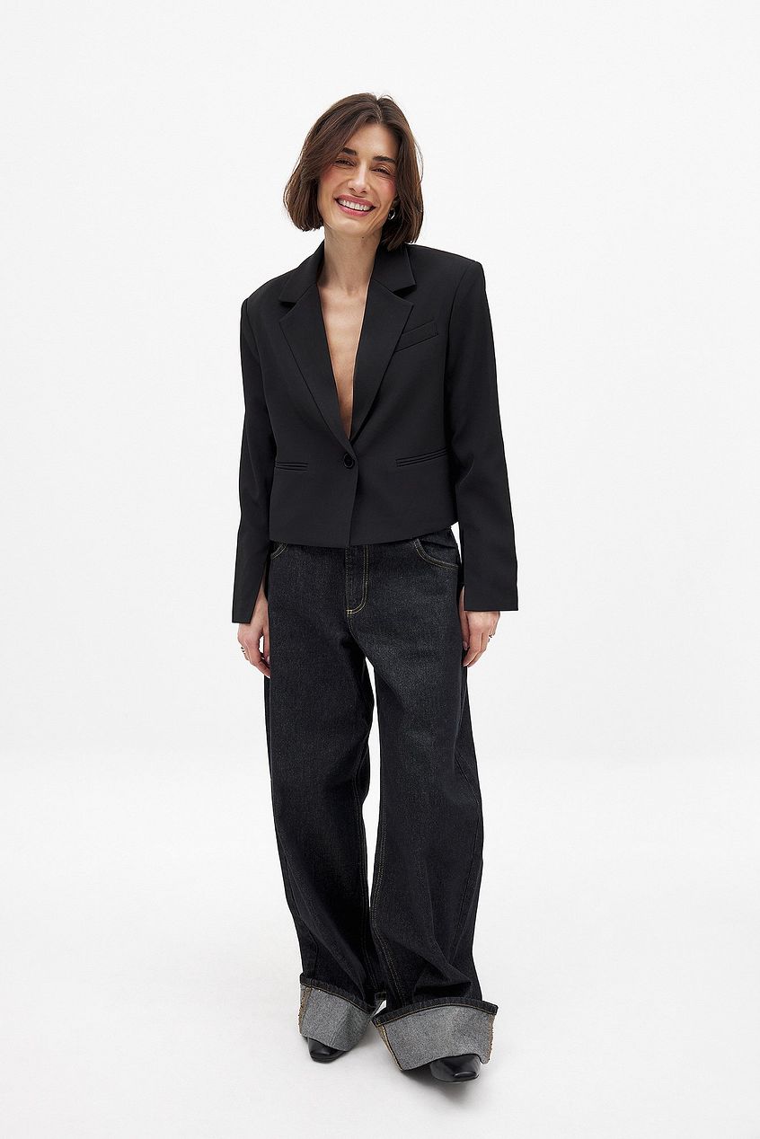 Na-kd Short Oversized Blazer