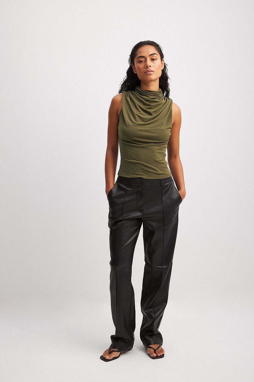 Sleeveless Jersey Top