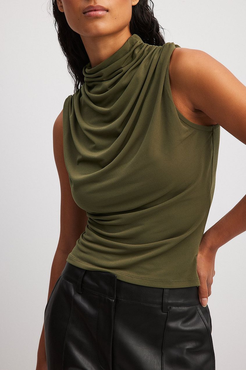 Sleeveless Jersey Top