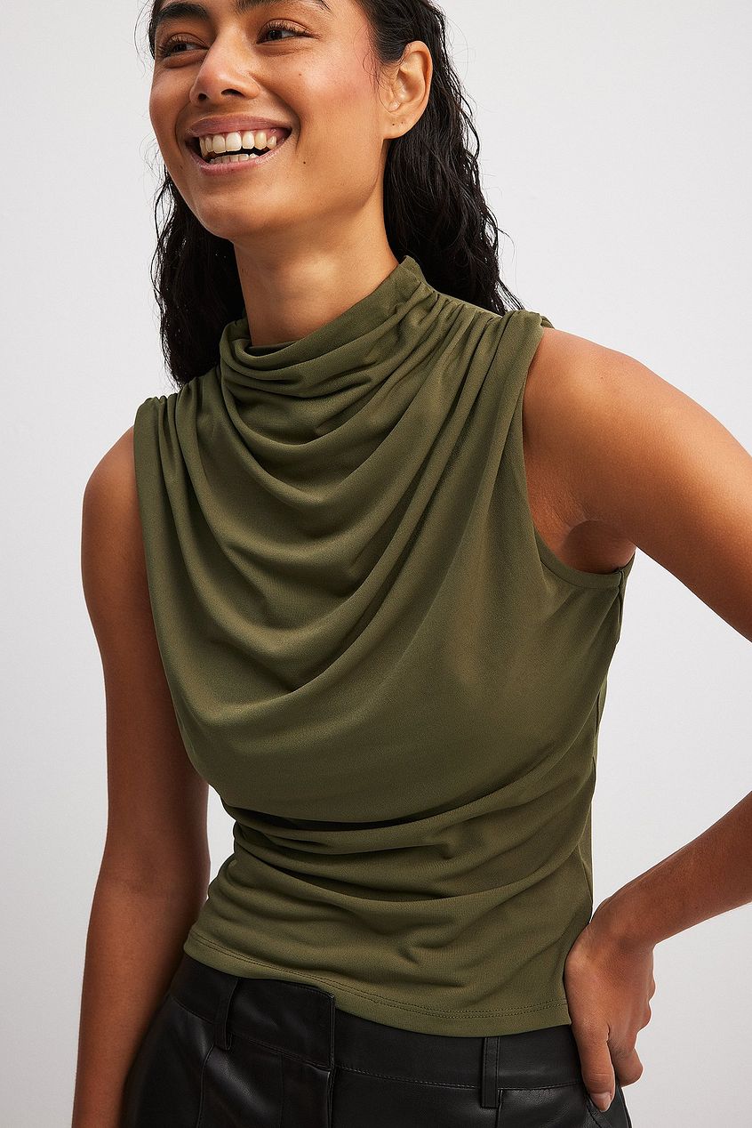 Sleeveless Jersey Top