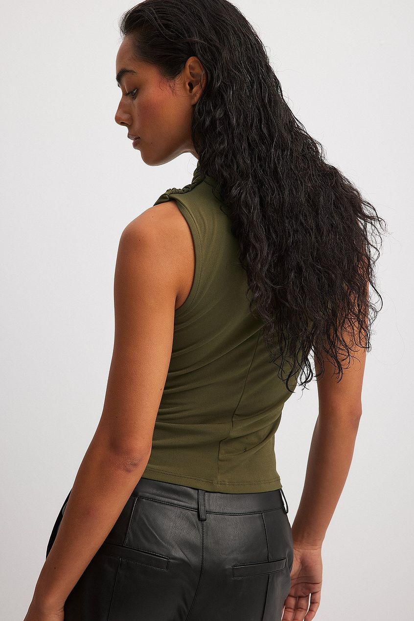 Sleeveless Jersey Top