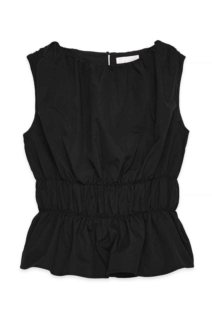 Na-kd Sleeveless Marked Waist Top