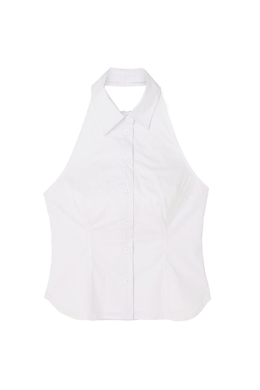 Sleeveless Shirt Top