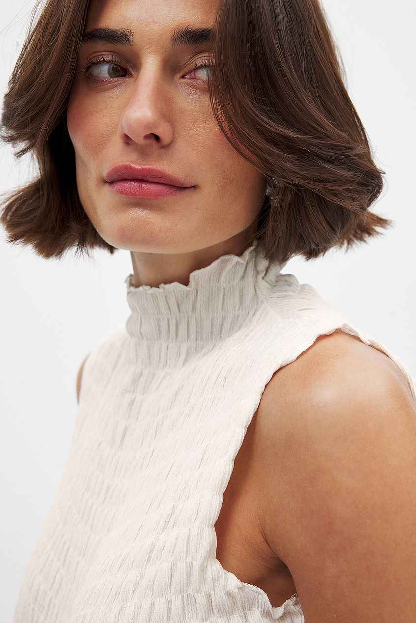 Na-kd Sleeveless Smock Top