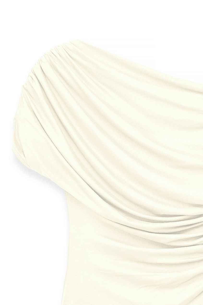 Na-kd Soft Line Draped Top
