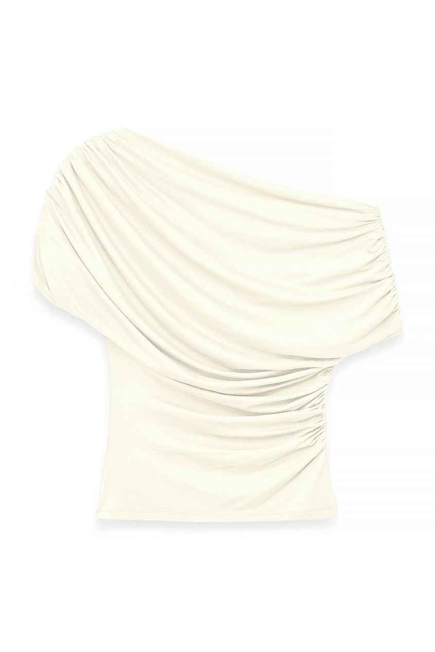 Na-kd Soft Line Draped Top