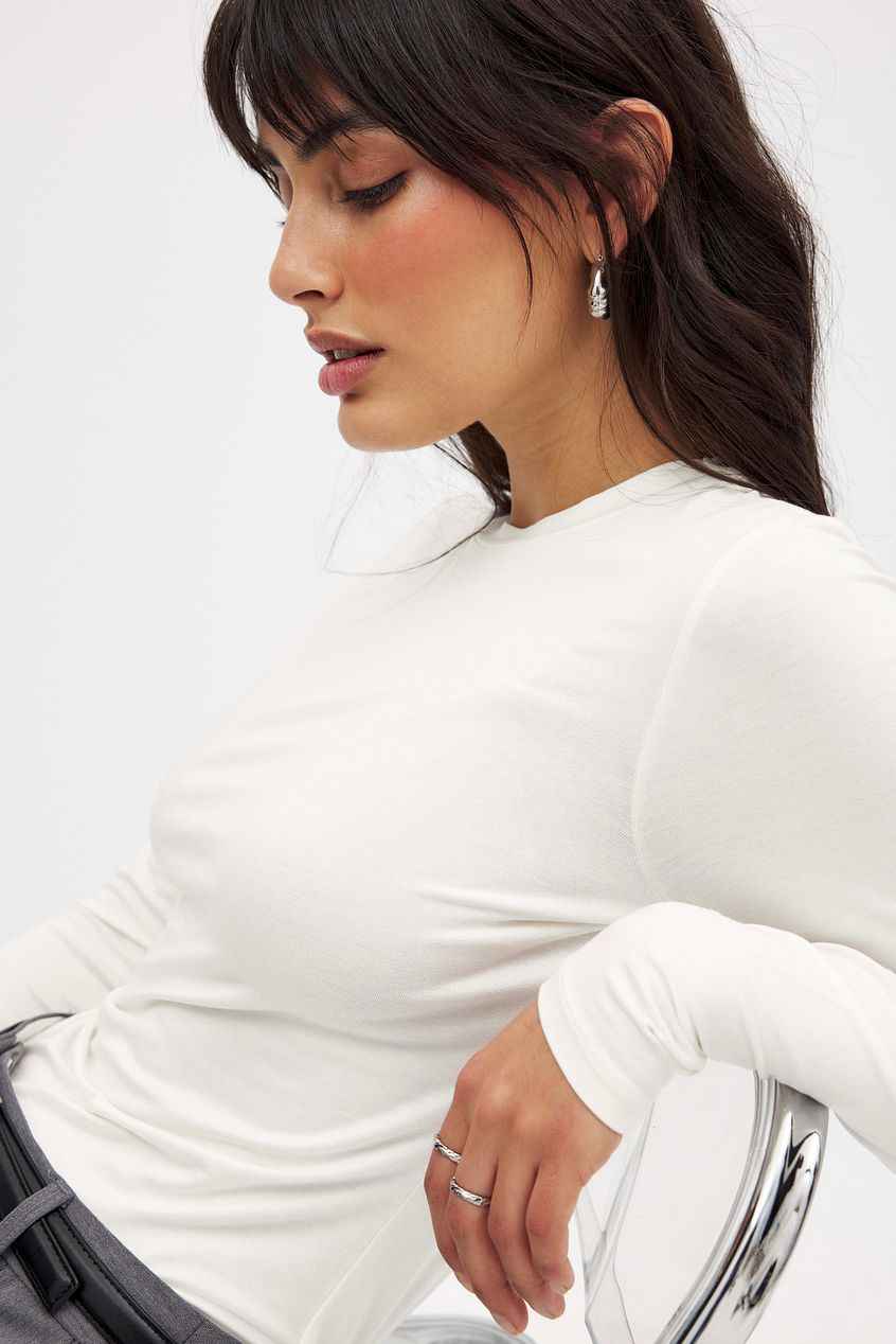 Na-kd Soft Line Long Sleeve Top