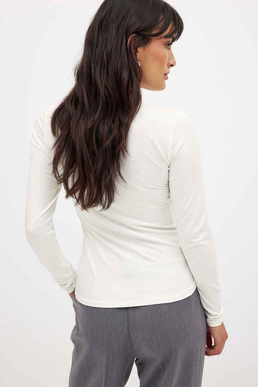 Na-kd Soft Line Long Sleeve Top