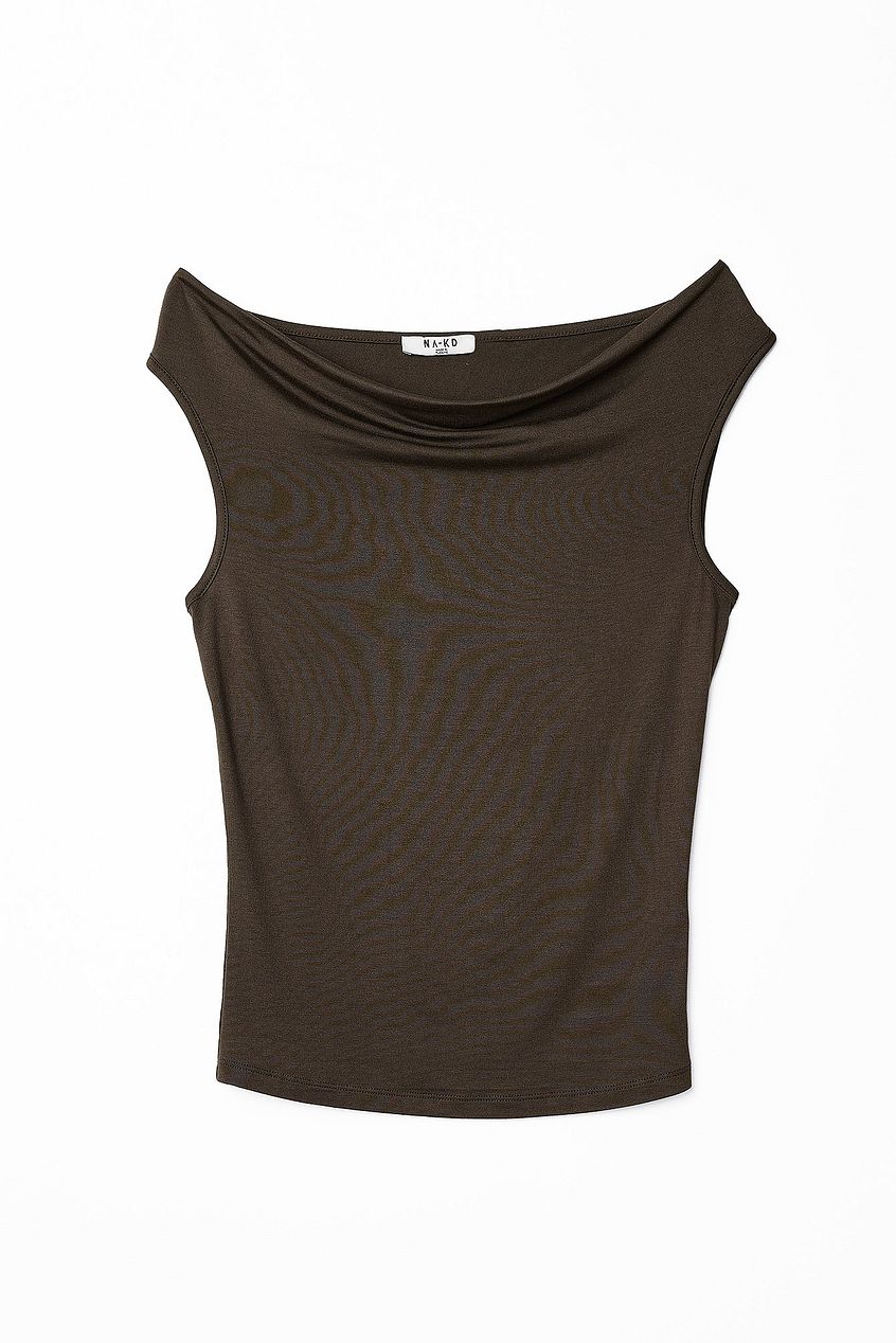 Soft Line Off-the-Shoulder Top