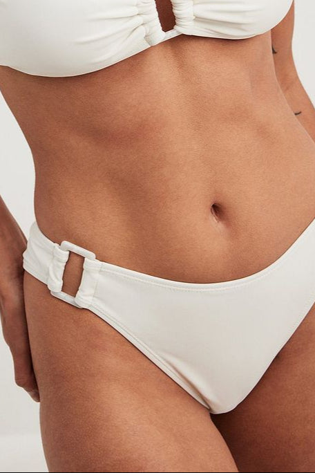 Squared Ring Detailed Bikini Briefs