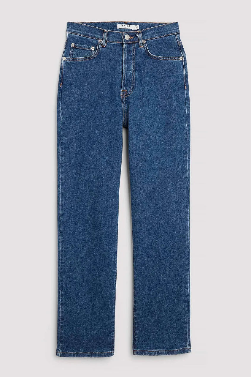 Straight High Waist Jeans