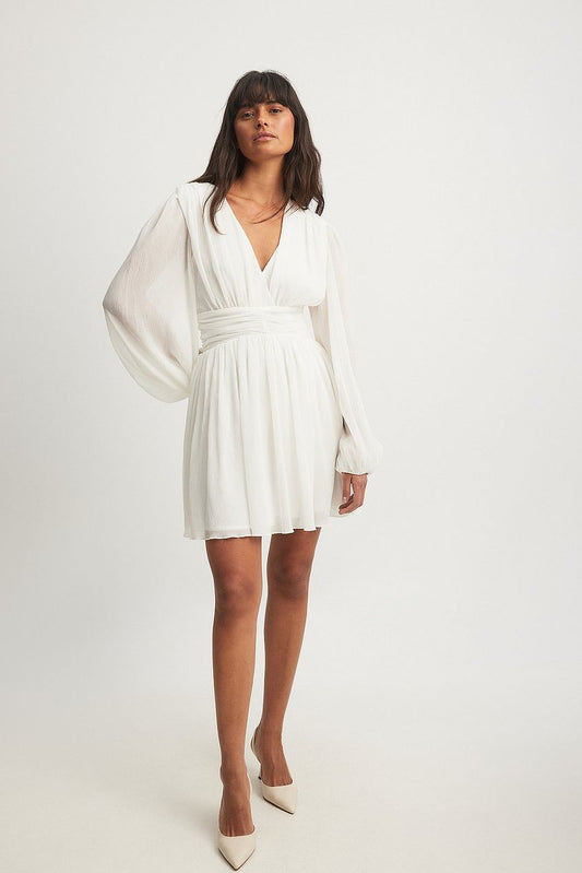 Structure Flowy Mini Dress