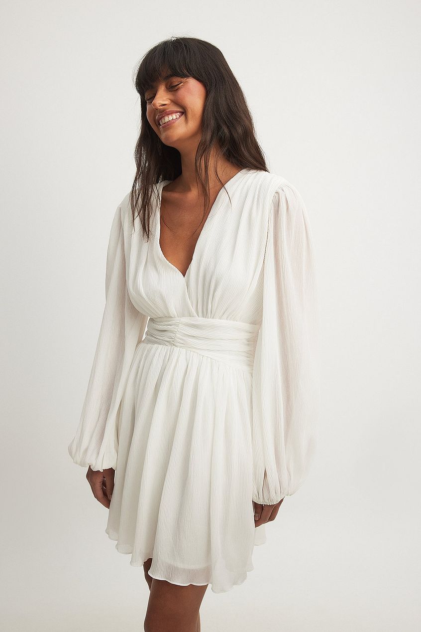 Structure Flowy Mini Dress