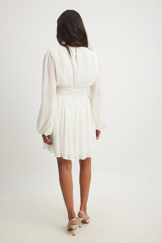 Structure Flowy Mini Dress