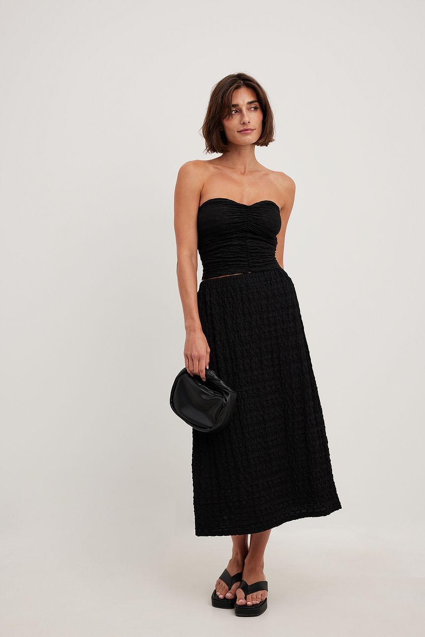 Structured Jersey Tube Top