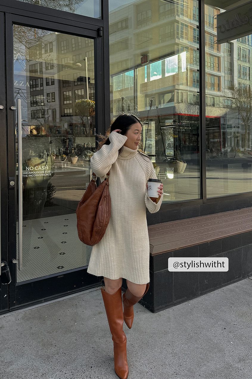 Knitted Sweater Dress