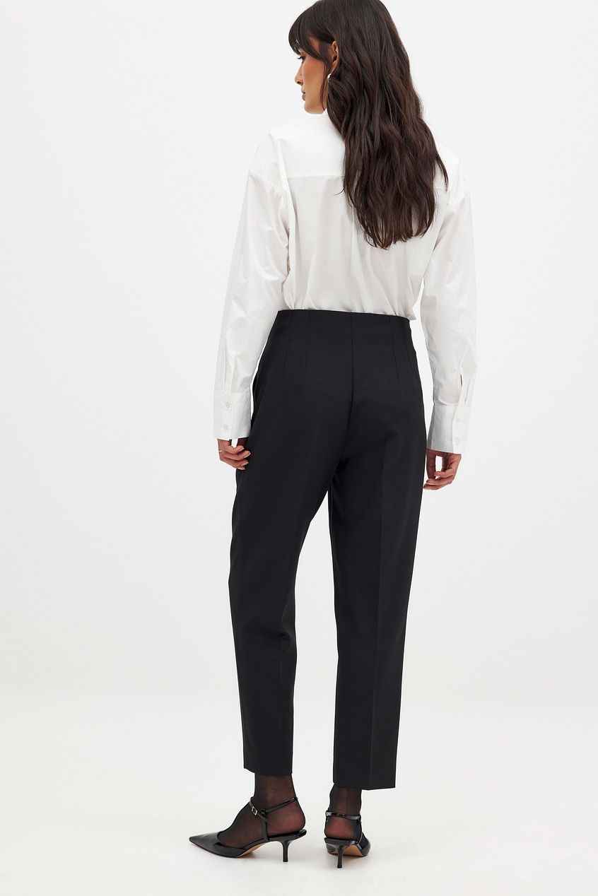 Na-kd Tapered High Waist Suit Pants