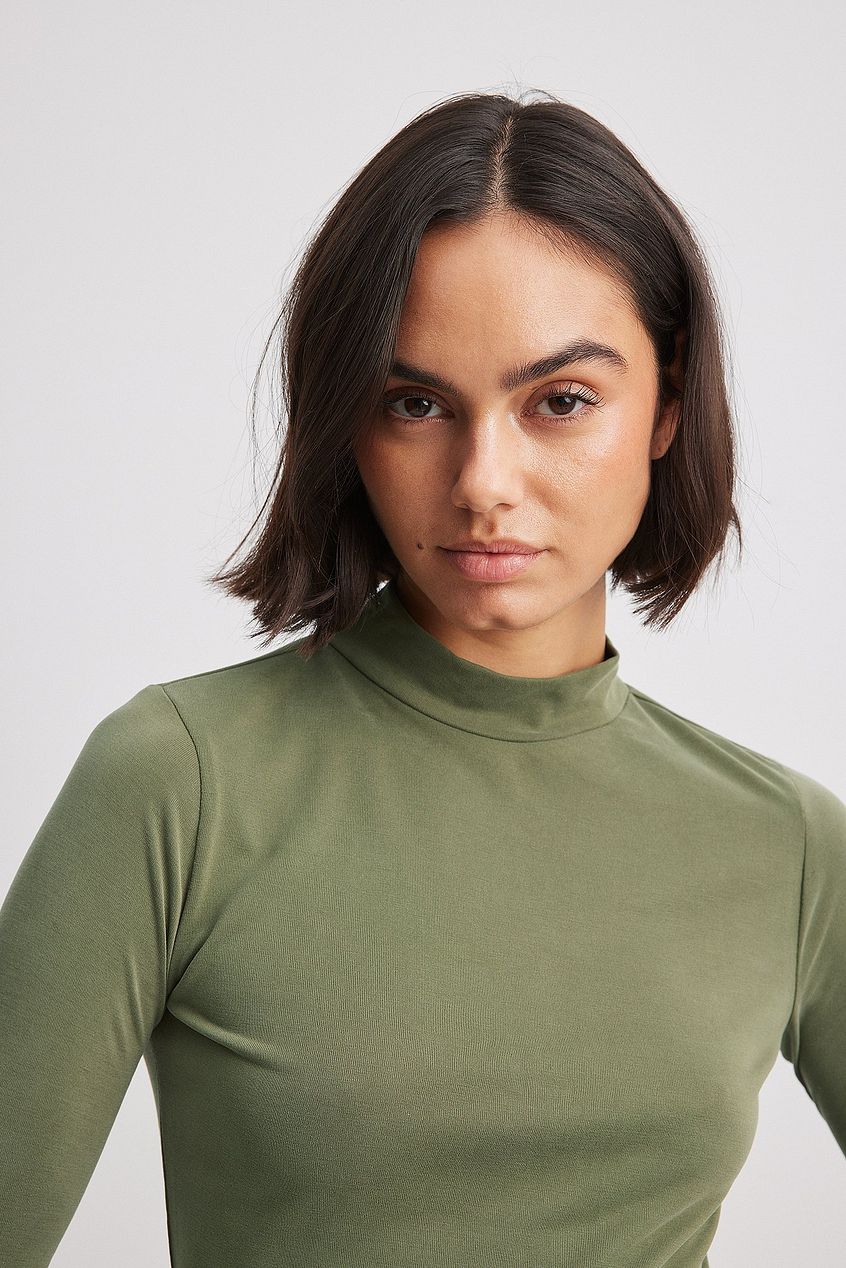 Na-kd Turtleneck Jersey Top