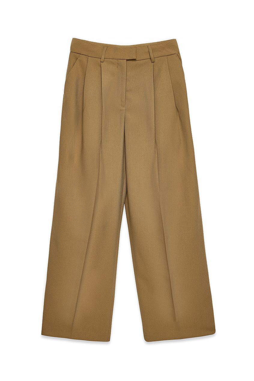 Na-kd Pleated Wide Leg Suit Pants