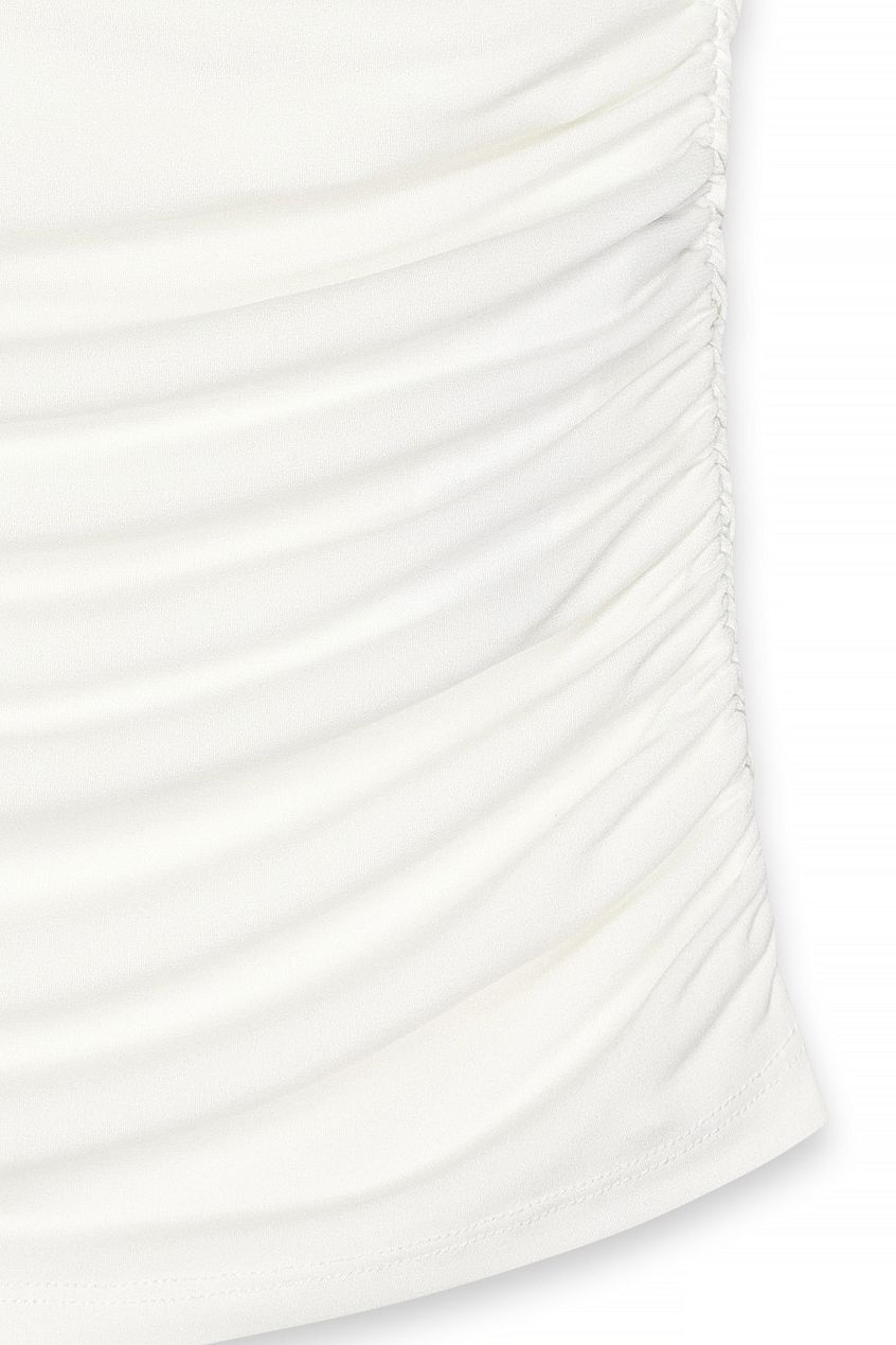 Na-kd Twist Off Shoulder Top