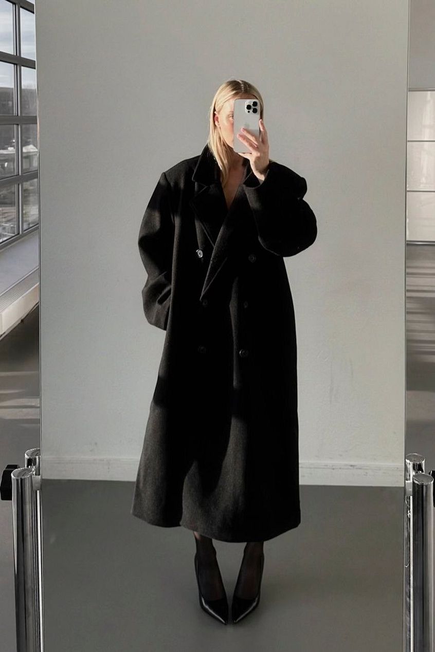 Wool Blend Coat