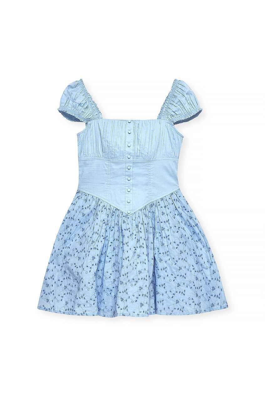 Na-kd Anglaise Mini Dress