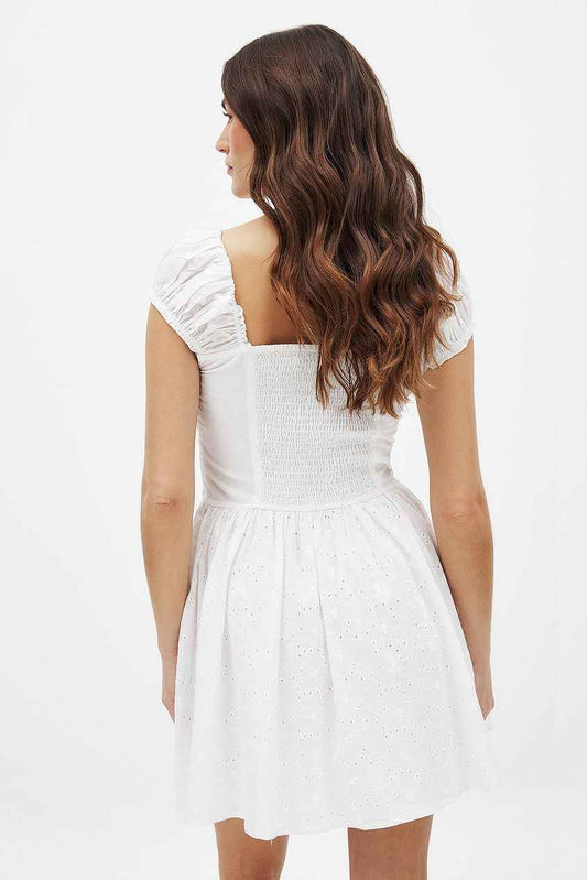 Na-kd Anglaise Mini Dress
