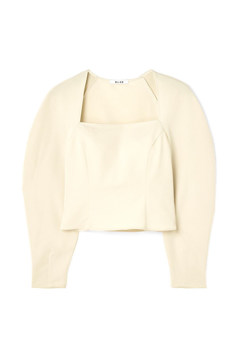 Volume Sleeve Blouse