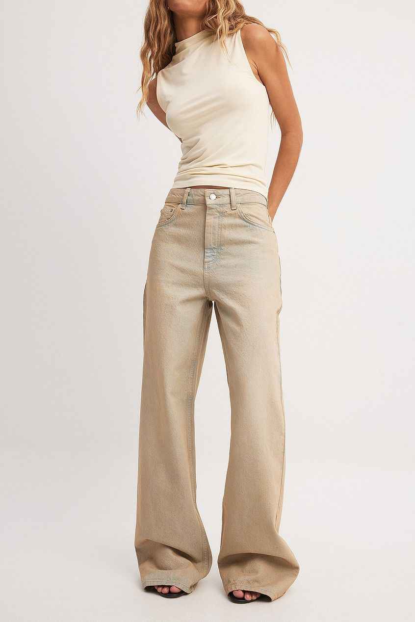 Na-kd - Wide High Waist Jeans