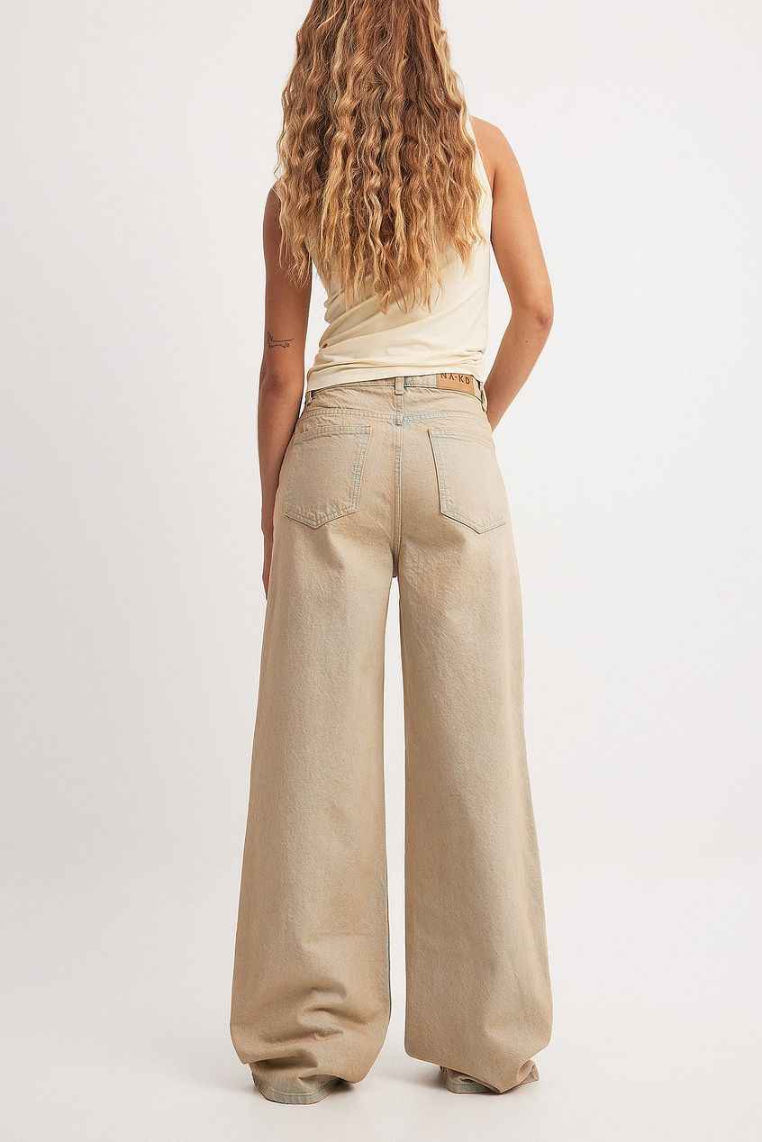 Na-kd - Wide High Waist Jeans