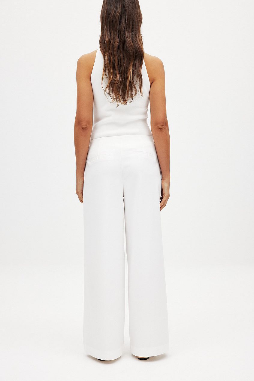 Na-kd Wide Mid Waist Trousers