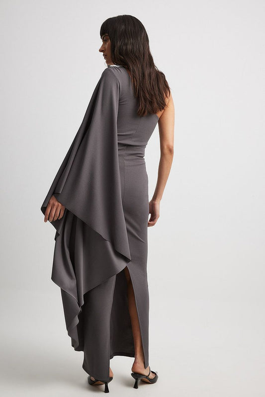 Wide Sleeve Maxi Dress